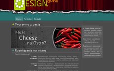 wyświetlanie:Strona Design Divine, wersja 2008 (pierwsza) 